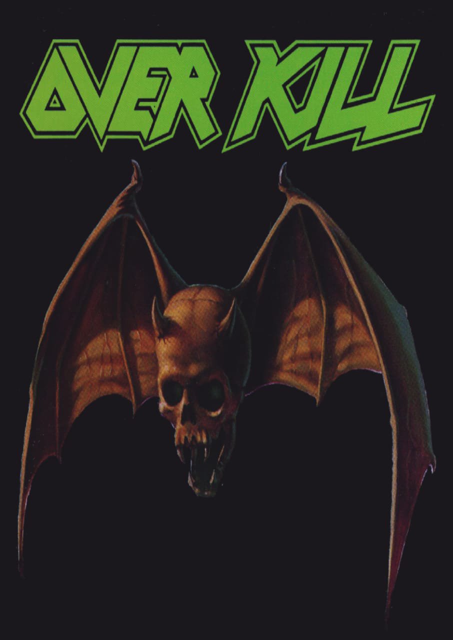 OVERKILL Band Logo FLAG CLOTH POSTER WALL TAPESTRY BANNER CD Thrash Metal