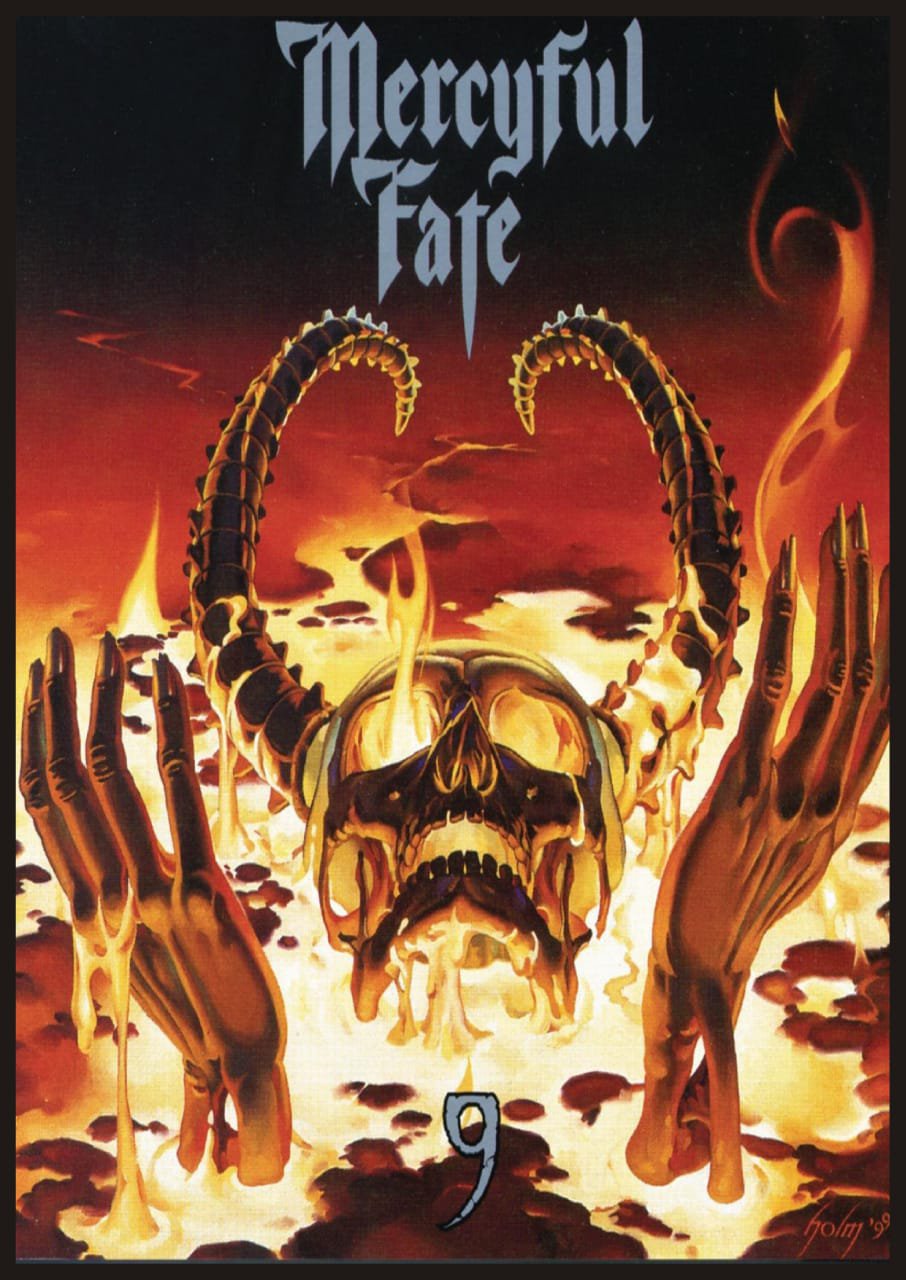 MERCYFUL FATE 9 FLAG CLOTH POSTER WALL TAPESTRY CD Heavy Metal