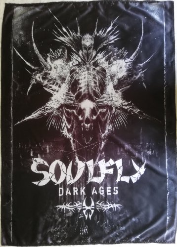SOULFLY Dark Ages FLAG CLOTH POSTER WALL TAPESTRY BANNER CD Heavy Metal