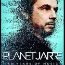 JEAN-MICHEL JARRE Planet Jarre - 50 Years of Music FLAG CLOTH POSTER CD