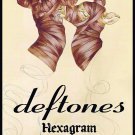 DEFTONES Hexagram FLAG CLOTH POSTER TAPESTRY BANNER CD NU METAL ART ROCK