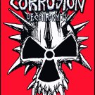 CORROSION OF CONFORMITY Band Logo FLAG CLOTH POSTER WALL TAPESTRY BANNER Sludge Metal