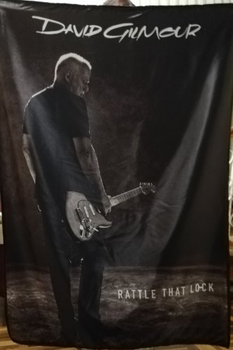 DAVID GILMOUR Rattle that Lock 2 FLAG CLOTH POSTER WALL TAPESTRY BANNER CD DVD Progressive Rock