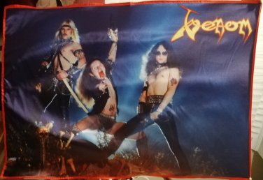 VENOM To Hell and Back FLAG BANNER CLOTH POSTER WALL TAPESTRY CD Death Metal