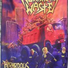 MUNICIPAL WASTE Hazardous Mutation FLAG CLOTH POSTER WALL TAPESTRY BANNER CD Thrash Metal