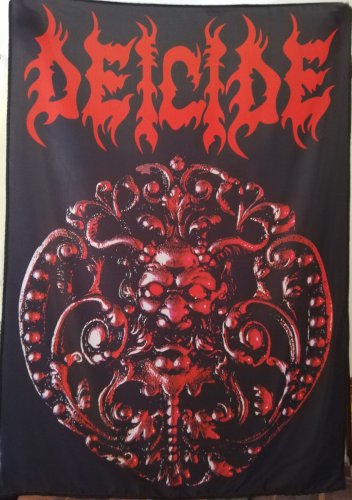 DEICIDE First Album FLAG CLOTH POSTER TAPESTRY BANNER CD DEATH METAL