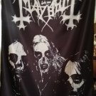 MAYHEM Buried By Time and Dust FLAG CLOTH POSTER WALL TAPESTRY BANNER CD Black Metal