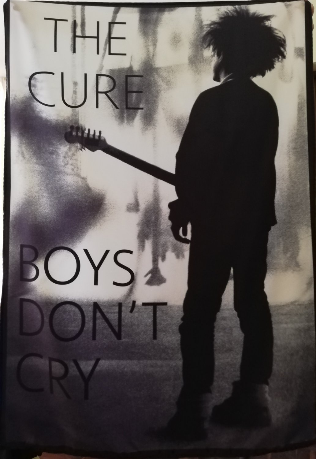 The Cure Boys Dont Cry Flag Cloth Poster Wall Tapestry Banner Cd New Wave 5609