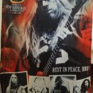 SLAYER Jeff Hanneman Tribute FLAG CLOTH POSTER WALL TAPESTRY BANNER CD Thrash Metal