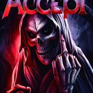 ACCEPT Life's a Bitch FLAG CLOTH POSTER WALL TAPESTRY BANNER Heavy Metal