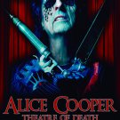 ALICE COOPER Theatre of Death FLAG CLOTH POSTER WALL TAPESTRY BANNER CD Hard Rock