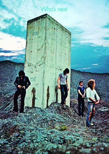 THE WHO Who's Next FLAG CLOTH POSTER WALL TAPESTRY BANNER CD Rock