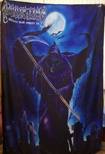 DISSECTION Where Dead Angels Lie FLAG CLOTH POSTER WALL TAPESTRY BANNER Black Death Metal