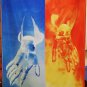 VANGELIS Heaven And Hell FLAG CLOTH POSTER WALL TAPESTRY BANNER CD