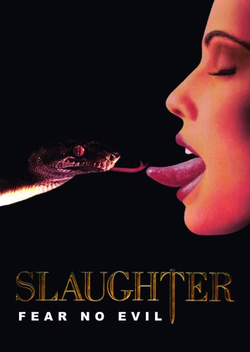 SLAUGHTER Fear No Evil FLAG CLOTH POSTER TAPESTRY Hard Rock