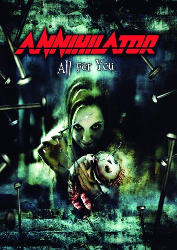 ANNIHILATOR All For You FLAG CLOTH POSTER TAPESTRY BANNER CD THRASH METAL