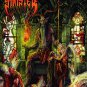 SINISTER The Carnage Ending FLAG CLOTH POSTER WALL TAPESTRY BANNER CD Death Metal
