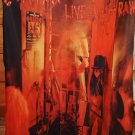 WASP W.A.S.P. Live in the Raw FLAG CLOTH POSTER WALL TAPESTRY BANNER CD Glam Metal