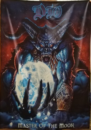 DIO Master of the Moon FLAG CLOTH POSTER WALL TAPESTRY BANNER CD Hard Rock