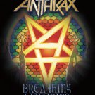 ANTHRAX Breathing Lightning FLAG CLOTH POSTER WALL TAPESTRY BANNER CD Thrash Metal