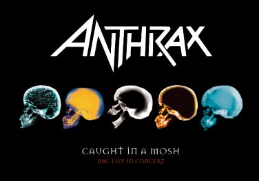 ANTHRAX Caught in a Mosh FLAG CLOTH POSTER WALL TAPESTRY BANNER CD Thrash Metal