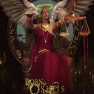 BORN OF OSIRIS Angel or Alien FLAG CLOTH POSTER DEATHCORE METAL