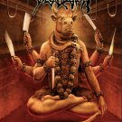 CATTLE DECAPITATION Karma Bloody Karma FLAG CLOTH POSTER Death Metal