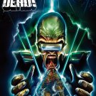 DR LIVING DEAD! Selftitled FLAG CLOTH POSTER Thrash Metal