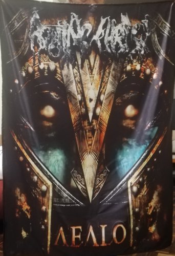 Rotting Christ - Aealo Fabric Poster Flag Black Metal Music Band Official
