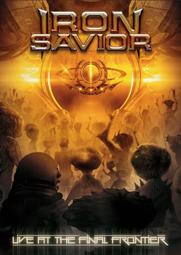IRON SAVIOR Live at the Final Frontier FLAG CLOTH POSTER CD Power Metal