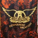 AEROSMITH Permanent Vacation FLAG CLOTH POSTER WALL TAPESTRY CD LP