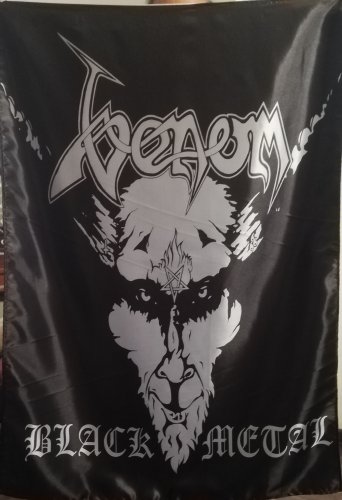 VENOM Black Metal FLAG BANNER CLOTH POSTER WALL TAPESTRY CD Death Metal