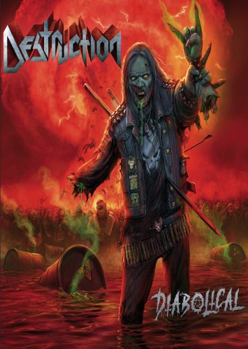 DESTRUCTION Diabolical FLAG CLOTH POSTER BANNER CD Thrash Metal