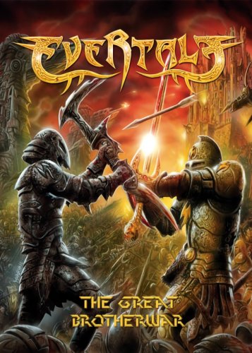 EVERTALE The Great Brotherwar FLAG CLOTH POSTER BANNER CD Power Metal