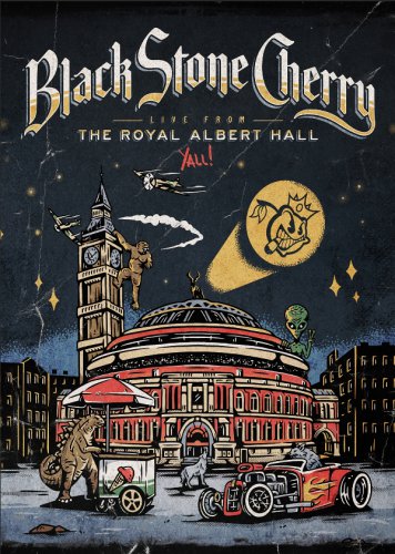 BLACK STONE CHERRY Live from the Royal Albert Hall FLAG CLOTH POSTER CD HARD ROCK