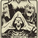 GAME OVER Blessed are the Heretics FLAG CLOTH POSTER CD THRASH METAL