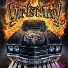 GIRLSCHOOL Hit and Run Revisited FLAG CLOTH POSTER CD HEAVY METAL