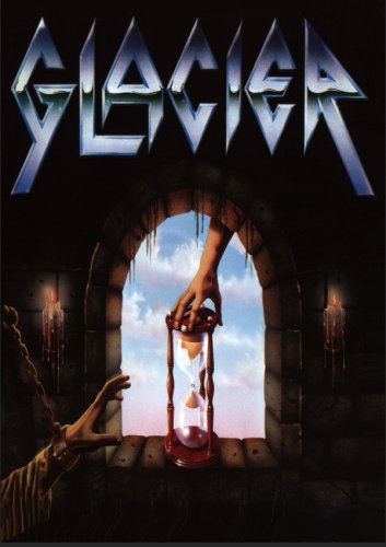 GLACIER Selftitled FLAG CLOTH POSTER BANNER CD Heavy Metal