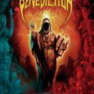 BENEDICTION Scriptures FLAG CLOTH POSTER TAPESTRY BANNER CD DEATH METAL