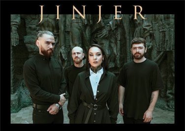 JINJER Band 4 FLAG CLOTH POSTER BANNER CD Groove Metal