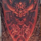 DEEDS OF FLESH Mark of the Legion FLAG CLOTH POSTER Death Metal