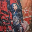 ARCH ENEMY Alissa White-Gluz - On Stage 2 FLAG CLOTH POSTER BANNER CD Melodic Death Metal