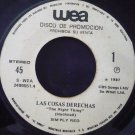 SIMPLY RED The Right Things / There's a Light 7" PROMO 45rpm from PERU Soul R&B