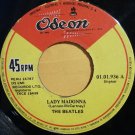 THE BEATLES Lady Madonna / The Inner Light 7" 45rpm from PERU Lennon McCartney