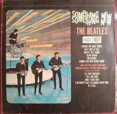 THE BEATLES Something New LP from PERU Rock Lennon McCartney
