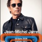 JEAN-MICHEL JARRE SNF Nostos Athens TOUR 2026 Greece FLAG CLOTH POSTER BANNER CD Electronica