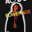 AC/DC Powerade FLAG CLOTH POSTER WALL TAPESTRY BANNER CD Angus Young HEAVY METAL