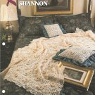 Annies Attic,  Rose of Sharon Crochet Afghan and Pillow Pattern
