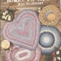 Leisure Arts Rags to Rugs Crochet Pattern, Leaflet 1186