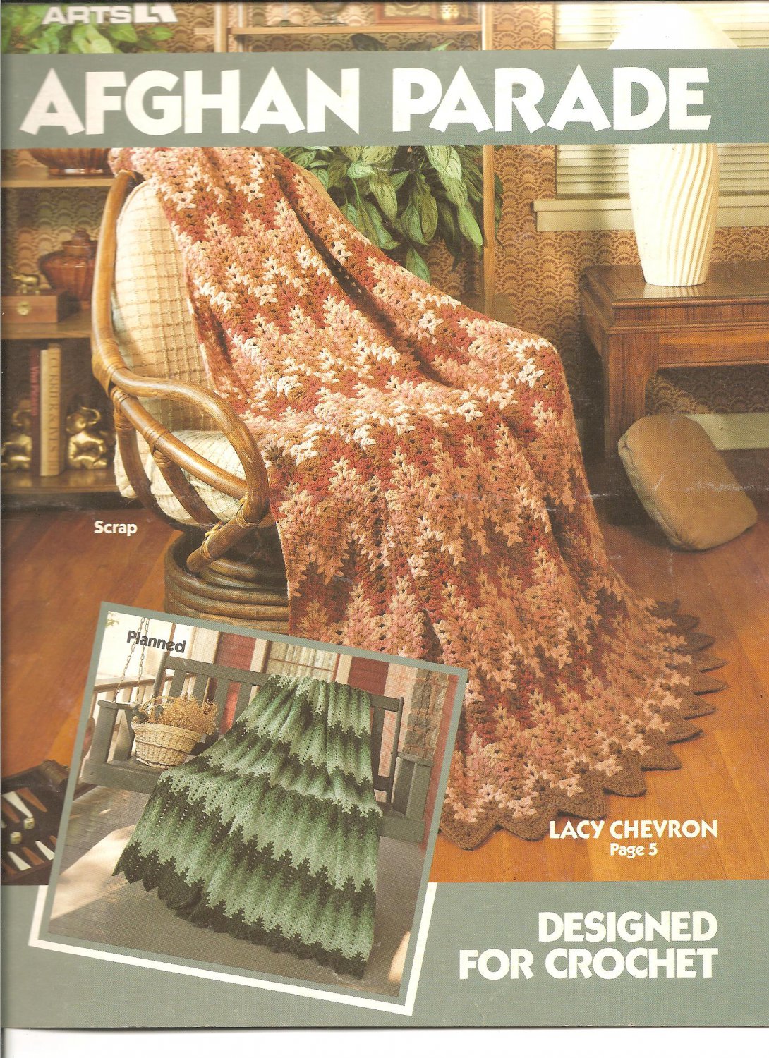 Leisure Arts 335, Crochet Afghan Parade Patterns